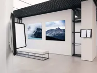 SHERPA nástěnný držák s 10 černo šedými kapsami A4 DURABLE