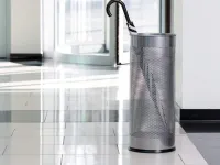 Kovový perforovaný stojan na deštníky, 28,5 l - Stříbrný DURABLE