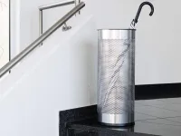 Kovový perforovaný stojan na deštníky, 28,5 l - Stříbrný DURABLE