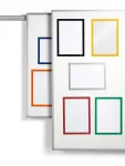 Magnetický rámeček DURAFRAME A3, Červený, bal. 5 ks DURABLE