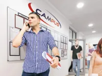 Magnetický rámeček DURAFRAME A3, Červený, bal. 5 ks DURABLE