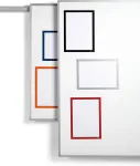 Magnetický rámeček DURAFRAME A4, Červený, bal. 5 ks DURABLE