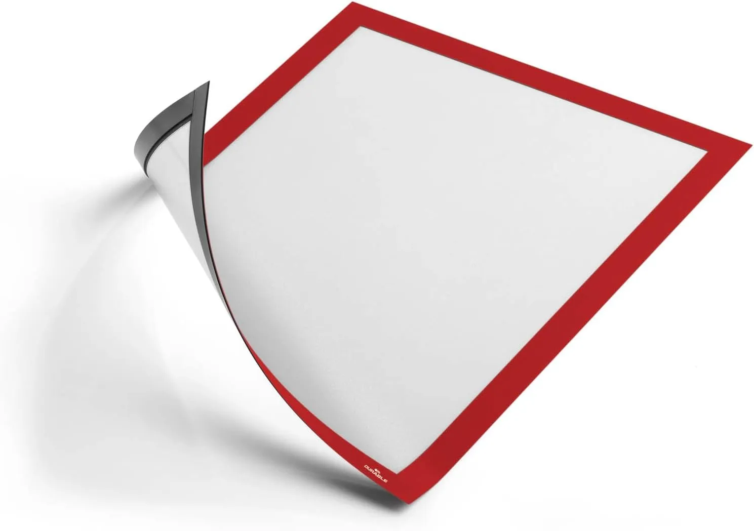 Magnetický rámeček DURAFRAME A4, Červený, bal. 5 ks DURABLE