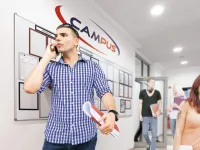 Magnetický rámeček DURAFRAME A4, Oranžový, bal. 5 ks DURABLE