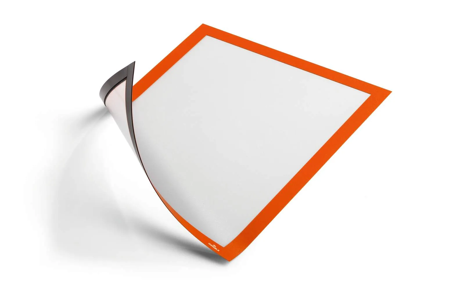 Magnetický rámeček DURAFRAME A4, Oranžový, bal. 5 ks DURABLE
