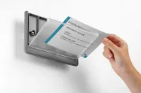 Orientační tabulka CLICK SIGN 149x52,5 mm - Grafitová DURABLE