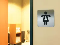 Piktogram pro označení toalet "WC dámy" 150x150 mm DURABLE