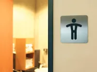 Piktogram pro označení toalet "WC páni" 150x150 mm DURABLE