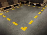 Podlahové značení Tvar "Bod” - 100 mm - 10 ks DURABLE