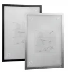 Samolepící rámeček DURAFRAME WALLPAPER A3 - Stříbrný DURABLE Samolepící rámeček DURAFRAME WALLPAPER A3 - Stříbrný DURABLE