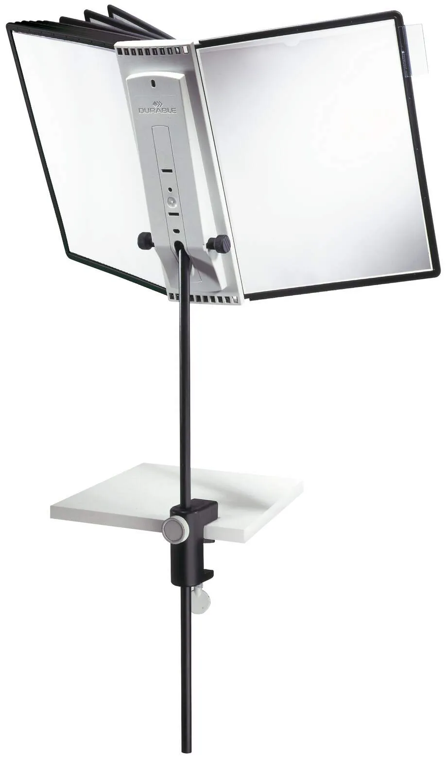 SHERPA DESK Stolní vysouvací držák s 10 kapsami A4 DURABLE