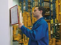 VARIO nástěnný držák s 20 barevnými kapsami A4 DURABLE