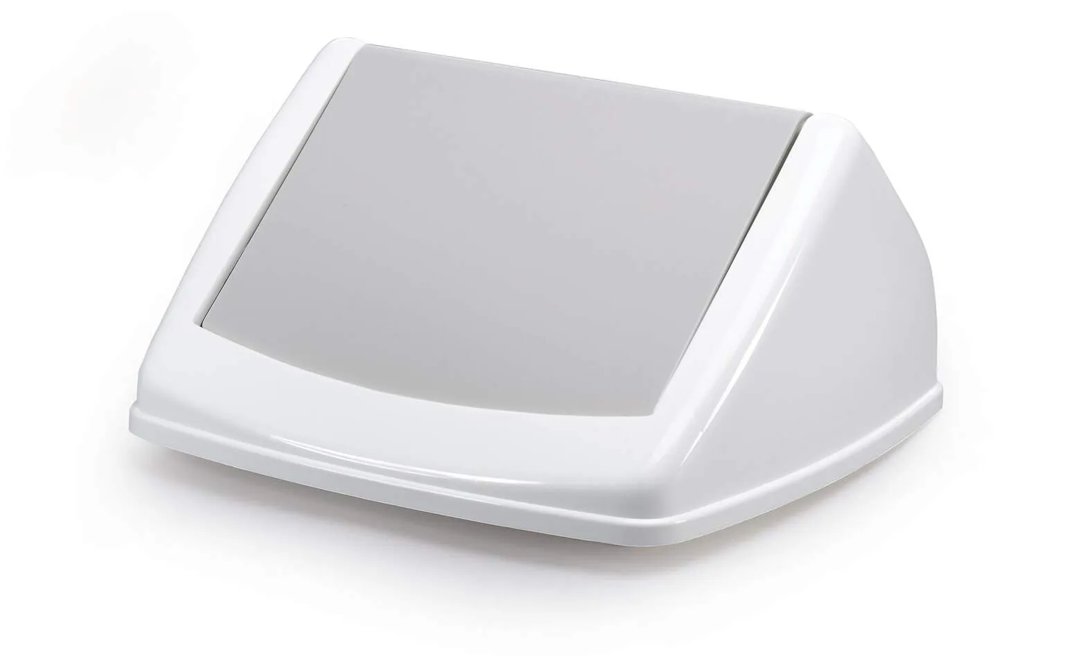 Výklopný poklop na koš DURABIN SQUARE 40 - Šedý DURABLE