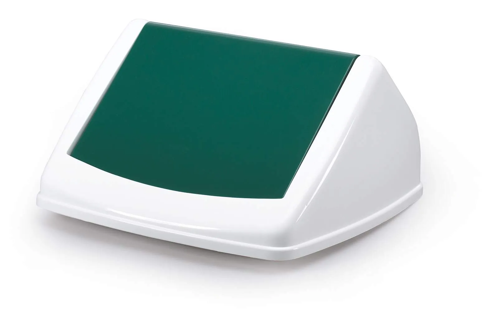 Výklopný poklop na koš DURABIN SQUARE 40 - Zelený DURABLE