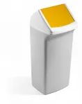Výklopný poklop na koš DURABIN SQUARE 40 - Žlutý DURABLE