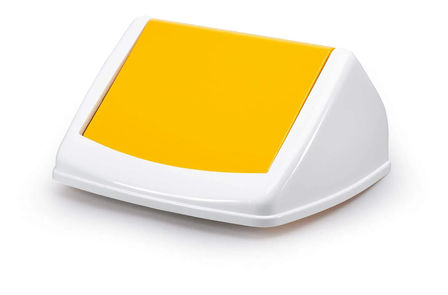 Výklopný poklop na koš DURABIN SQUARE 40 - Žlutý DURABLE