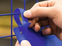 Závěsná kapsa s upínacími popruhy A4 na výšku, 50 ks DURABLE