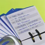 Adresář TELINDEX FLIP VEGAS - index A-Z - Černá DURABLE