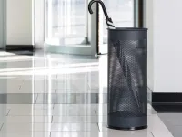 Kovový perforovaný stojan na deštníky, 28,5 l - Charcoal DURABLE