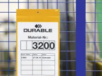 Neodymové magnetické pouzdro na A4 na šířku, 10 ks DURABLE