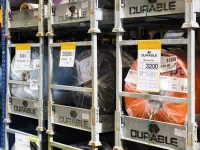 Neodymové magnetické pouzdro na A4 na šířku, 10 ks DURABLE