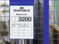 Neodymové magnetické pouzdro na A4 na šířku, 10 ks DURABLE