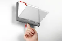 Orientační tabulka CLICK SIGN 149x148,5 mm - Bílá DURABLE