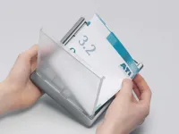 Orientační tabulka CLICK SIGN A4 na výšku - Modrá DURABLE
