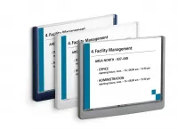 Orientační tabulka CLICK SIGN A5 na šířku- Grafitová DURABLE