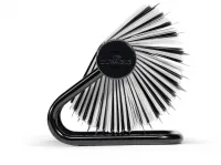 Otočný držák na 400 vizitek VISIFIX ROTARY - Černá DURABLE