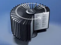 Rotující listovací soubor se 40 černými kapsami A4 DURABLE