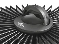 Rotující listovací soubor se 40 černými kapsami A4 DURABLE