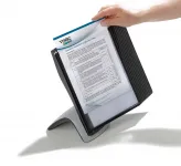 SHERPA STYLE Stolní držák s 10 černými kapsami A4 DURABLE