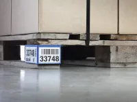 Skladovací kapesní paletový pás 140x65 mm, bal. 50 ks - Žlutá DURABLE