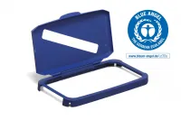 Výklopný poklop na koš s otvorem- DURABIN 60 - Modrý DURABLE