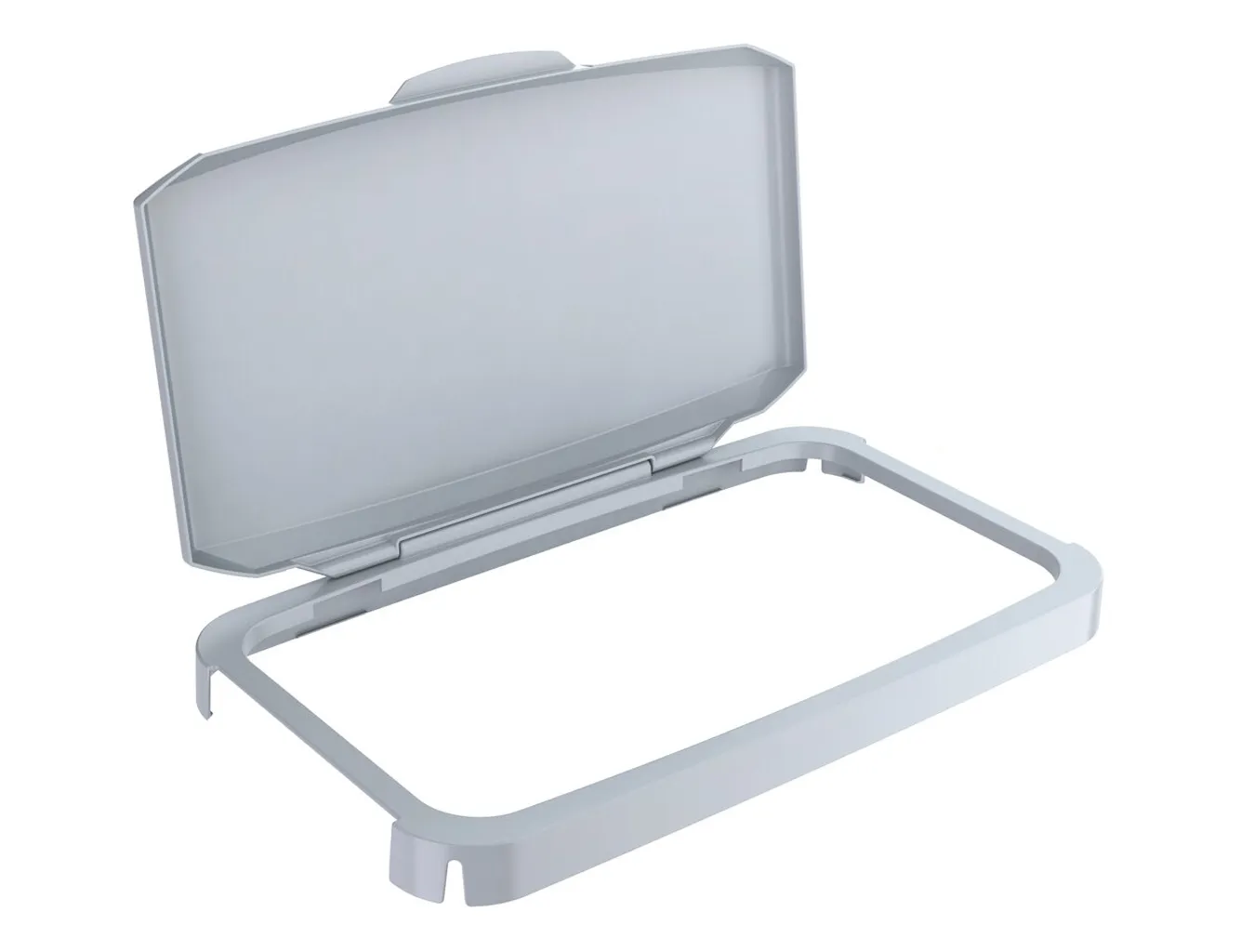 Výklopný poklop na odpadkový koš - DURABIN 60 - Šedý DURABLE