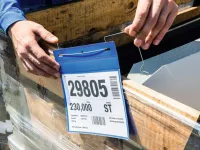 Závěsná kapsa s drátěným úchytem A5 na šířku, 50 ks DURABLE
