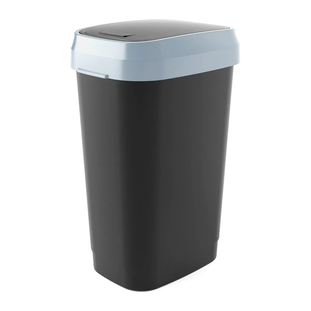 Koš na odpadky Dual Swing Bin L - 50 litrů, černý KIS