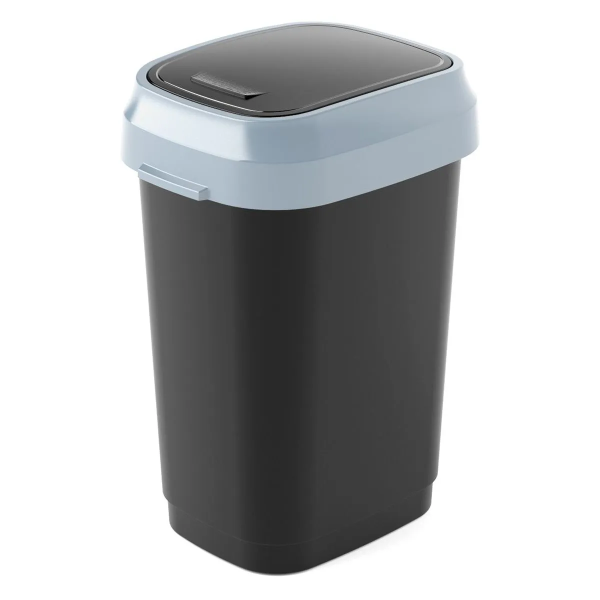 Koš na odpadky Dual Swing Bin S - 10 litrů, černý KIS