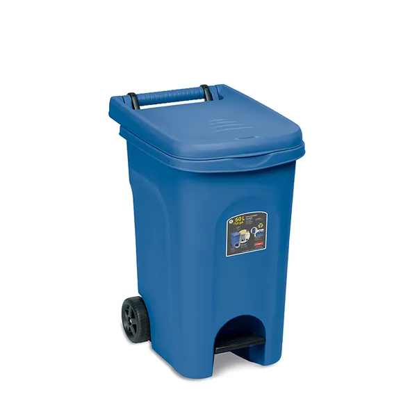 Odpadkový koš na třídění odpadu URBAN ECO 60 l Modrý A-Z Reklama CZ
