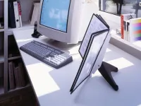 SHERPA Stolní držák s 5 černými kapsami formátu A4 DURABLE