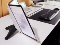 SHERPA Stolní držák s 5 černými kapsami formátu A4 DURABLE