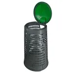 Stojan na 110 l pytle na tříděný odpad ECO - Zelené víko A-Z Reklama CZ