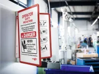 VARIO magnetický držák s 5 Červenými kapsami A4 DURABLE