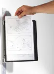 VARIO magnetický držák s 5 Černými kapsami A4 DURABLE VARIO magnetický držák s 5 Černými kapsami A4 DURABLE