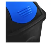 Odpadkový koš na tříděný odpad 30 l MULTIPAT - Modré víko A-Z Reklama CZ