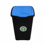Odpadkový koš na tříděný odpad 50 l ECOGREEN - Modré víko A-Z Reklama CZ
