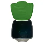 Odpadkový koš na tříděný odpad 50 l ECOGREEN - Zelené víko A-Z Reklama CZ