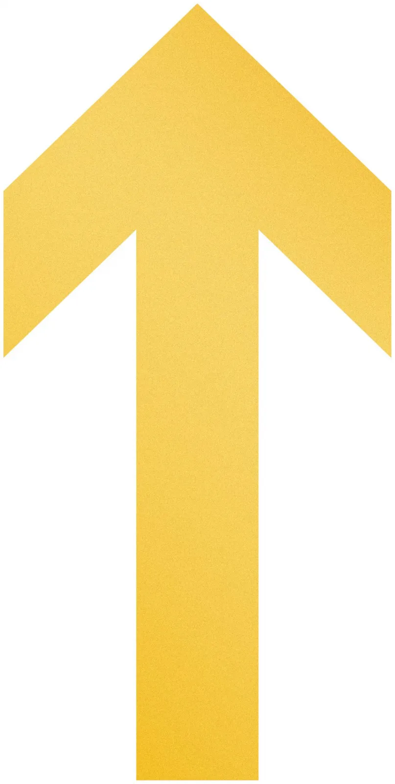 Podlahové značení Tvar "Šipka” - 200x100 mm - 10 ks odnímatelné DURABLE