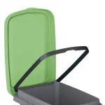 Třídící odpadkový koš HOME ECO SYSTEM 25 l Zelené víko A-Z Reklama CZ